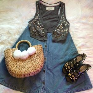 Abercrombie & Fitch women size XS vest